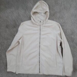 Men's  Old Navy Cream Colored Windbreaker Jacket XL  New with Tag!